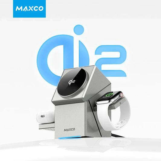 3-in-1 Magnetic Wireless Charger Stand