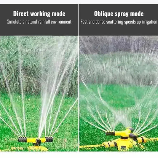 360° Rotating Garden Sprinkler – Automatic