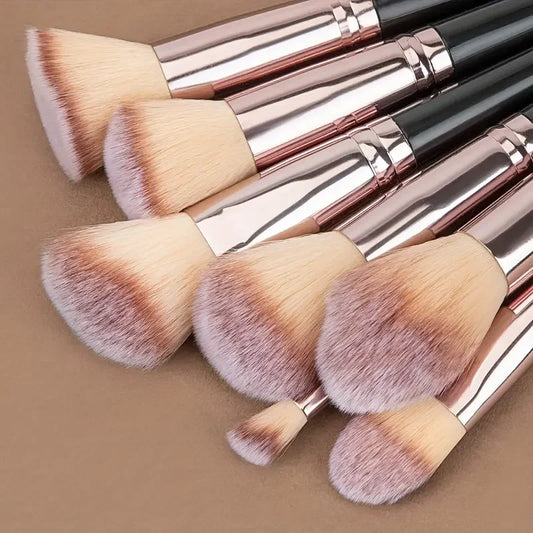 Makeup Brushes Set - Soft Fluffy Cosmetic Tools