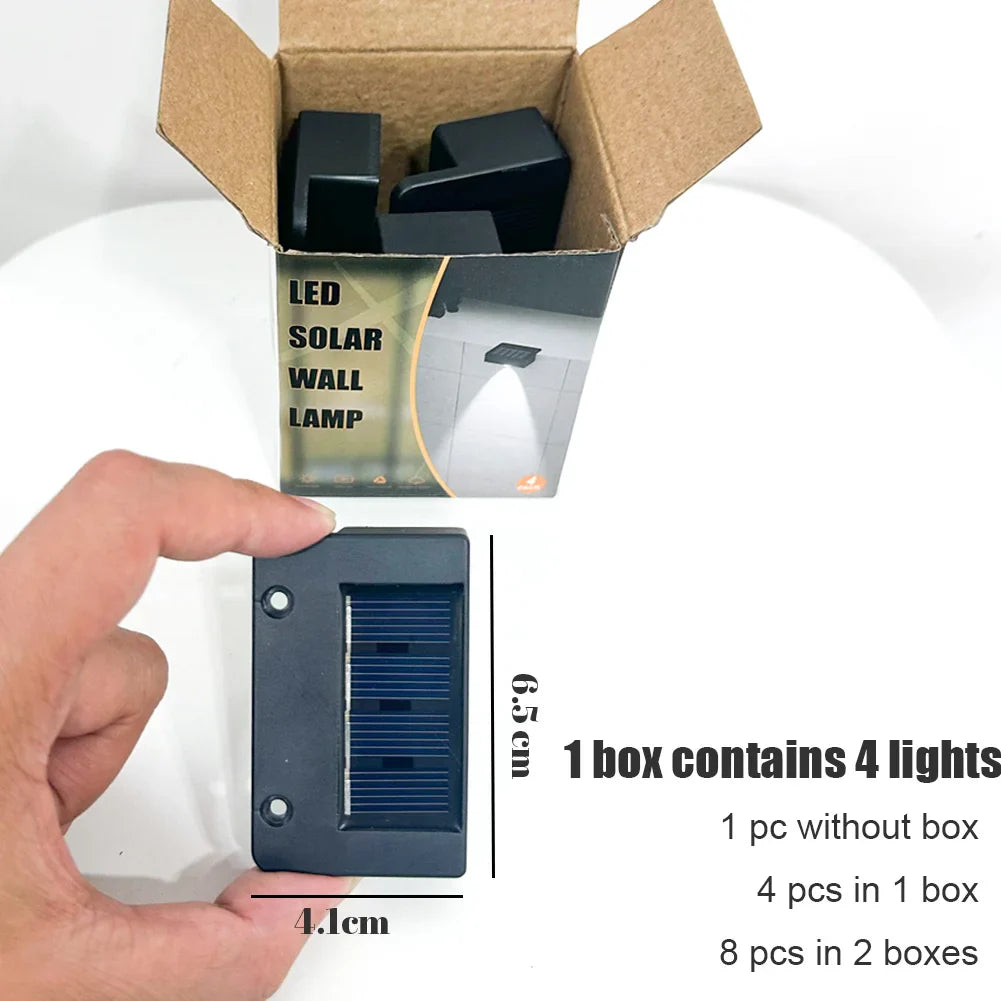 LED Solar Step Lamp β Outdoor Stair & Garden Lights