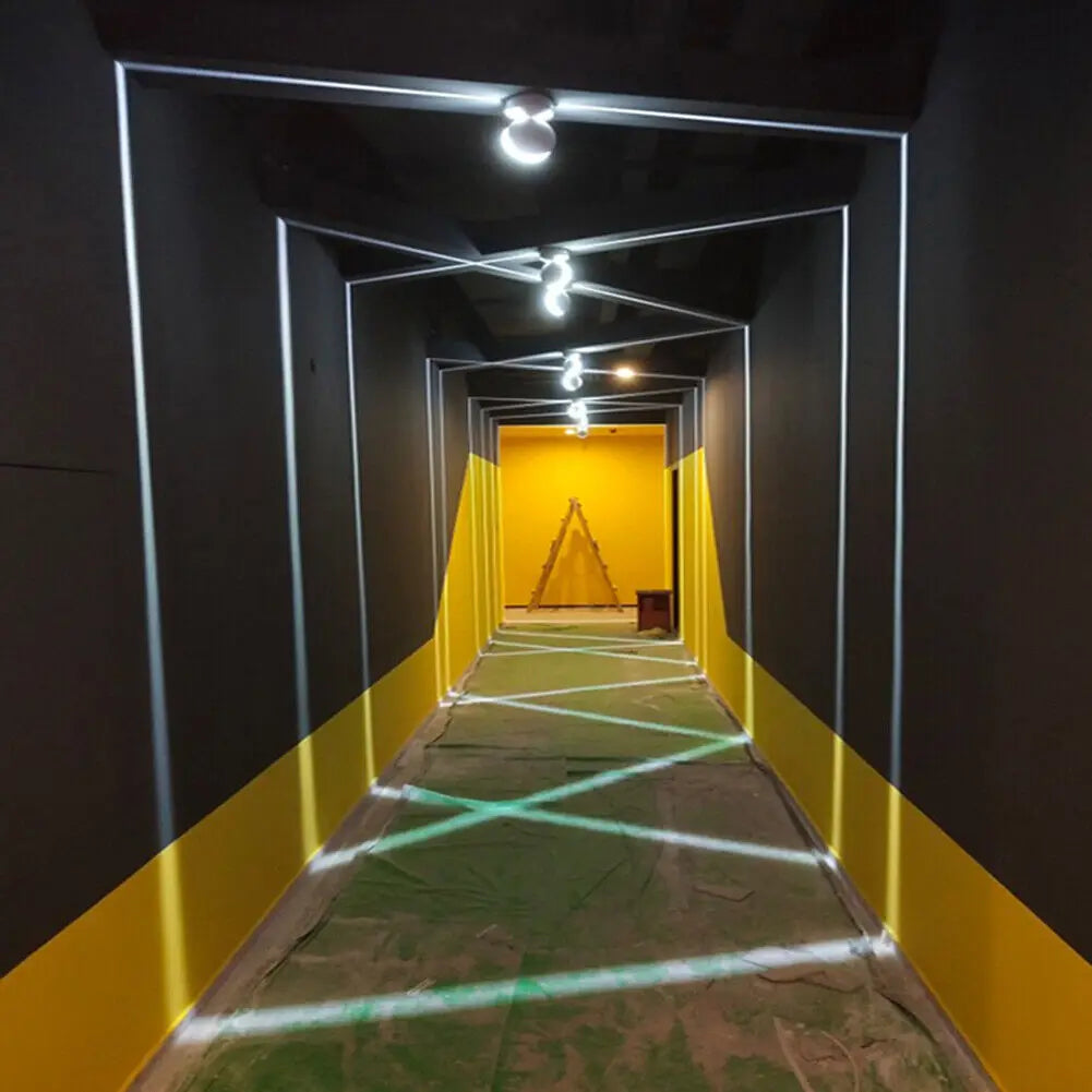 360-Degree Rotating LED Wall Light