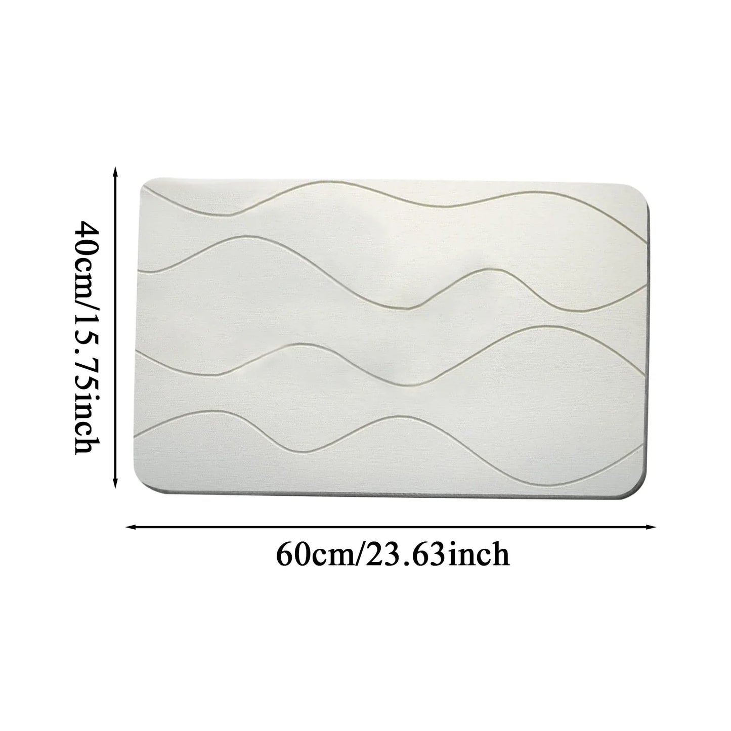 Quick-Dry-Soft Bath Mat