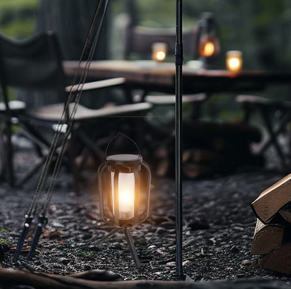 Solar Hanging Lantern with 4 Lighting Modes