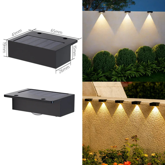LED Solar Step Lamp – Outdoor Stair & Garden Lights