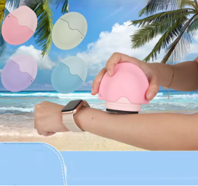 Refillable Silicone Sunscreen Applicator