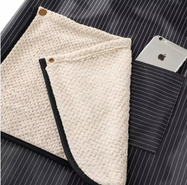 Waterproof Kitchen Apron with Removable Hand Towel