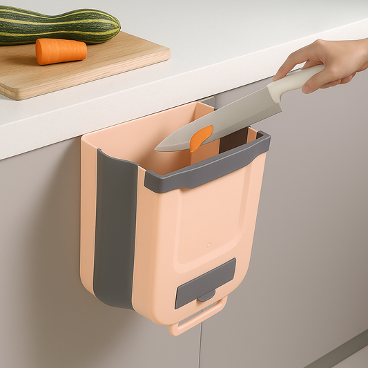 Foldable Trash Can – Space-Saving Waste Bin