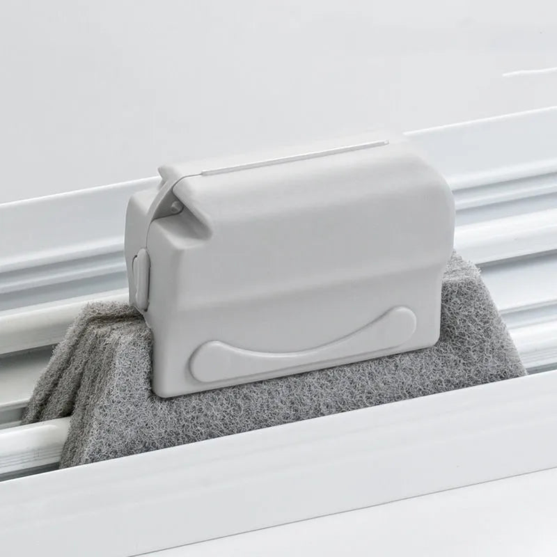 Window Slot Cleaner Tool - Groove Cleaning Brush