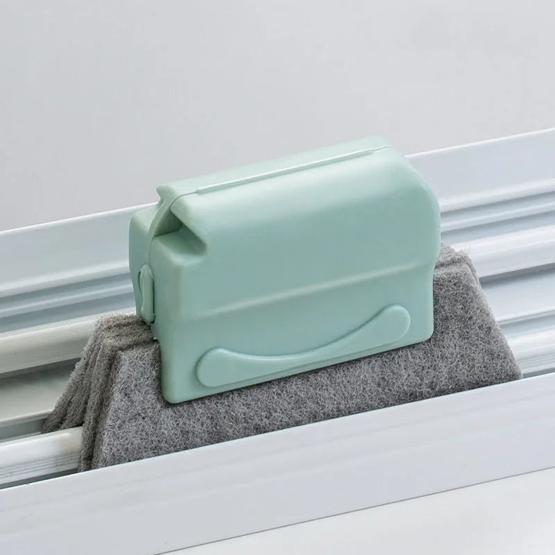 Window Slot Cleaner Tool - Groove Cleaning Brush
