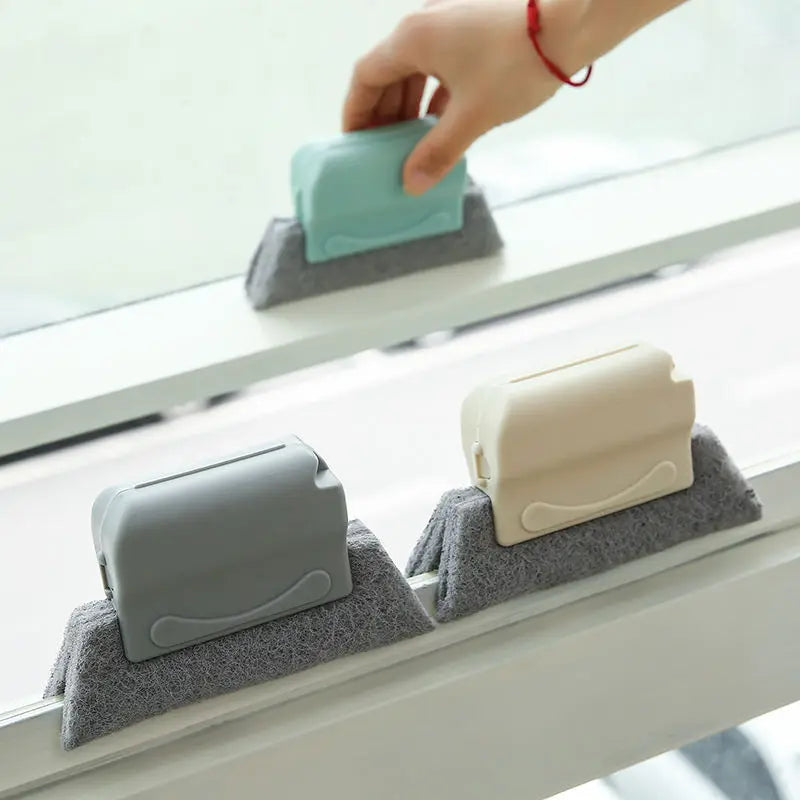 Window Slot Cleaner Tool - Groove Cleaning Brush