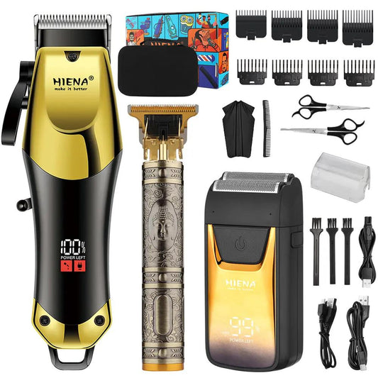 3-in-1 USB Rechargeable Men's Hair Trimmer