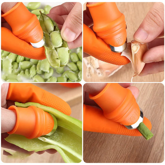 6pcs Specialized Agricultural Thumb Knives