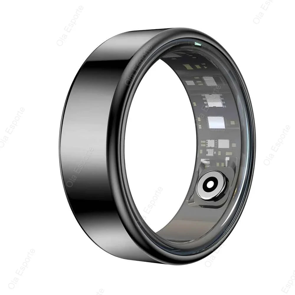 Smart Ring – Sleep Wearable with Heart Rate & Blood Oxygen Monitor, IP68 Waterproof, Multi-Sport Tracking