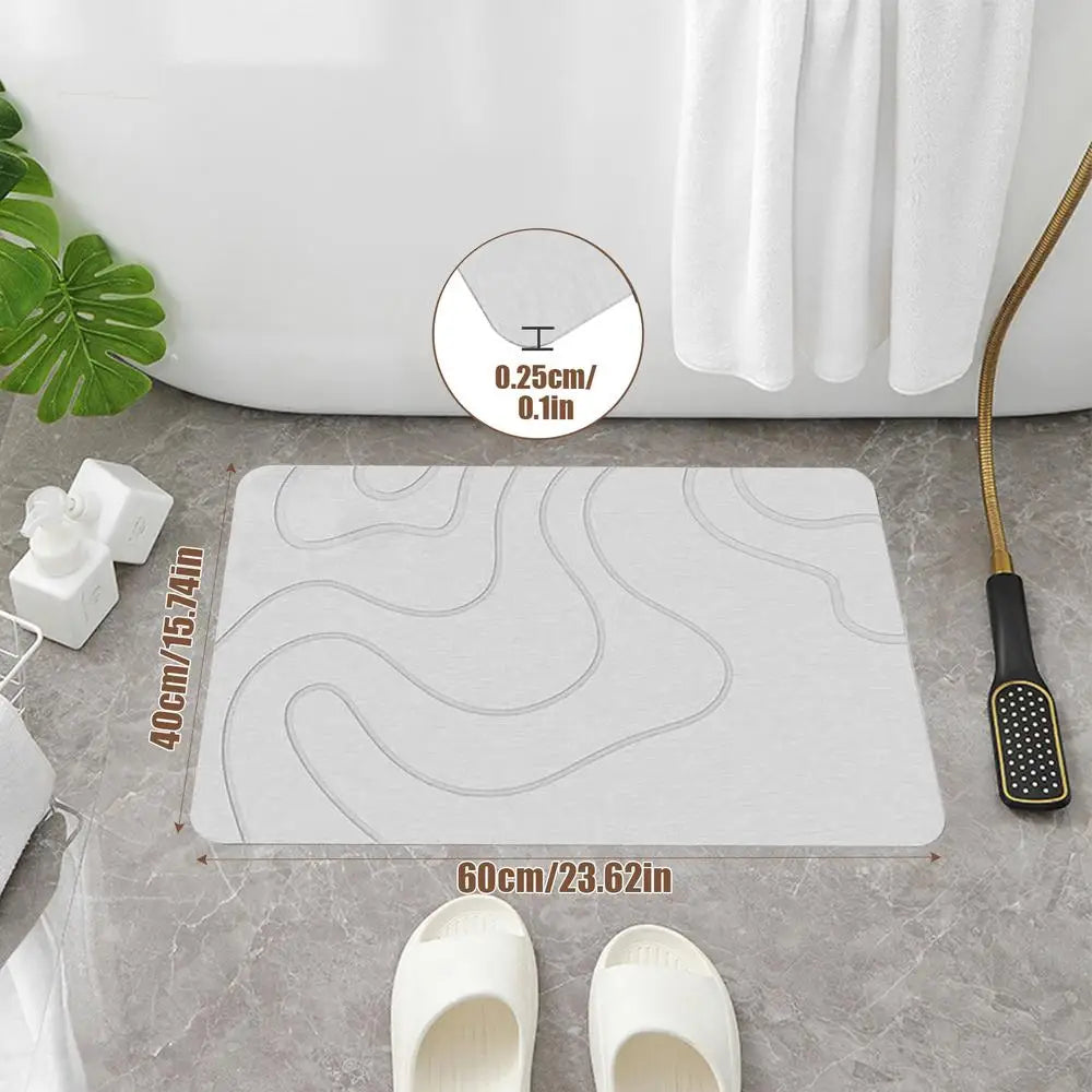 Quick-Dry-Soft Bath Mat