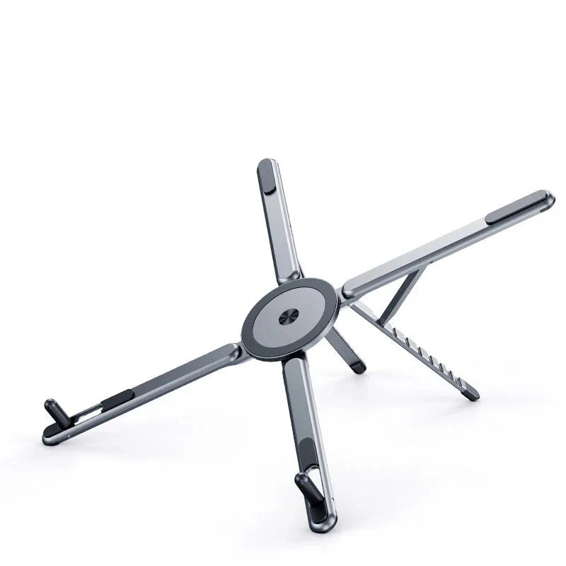 MagFold Alloy Magnetic Stand – Foldable Multi-Device Support Bracket