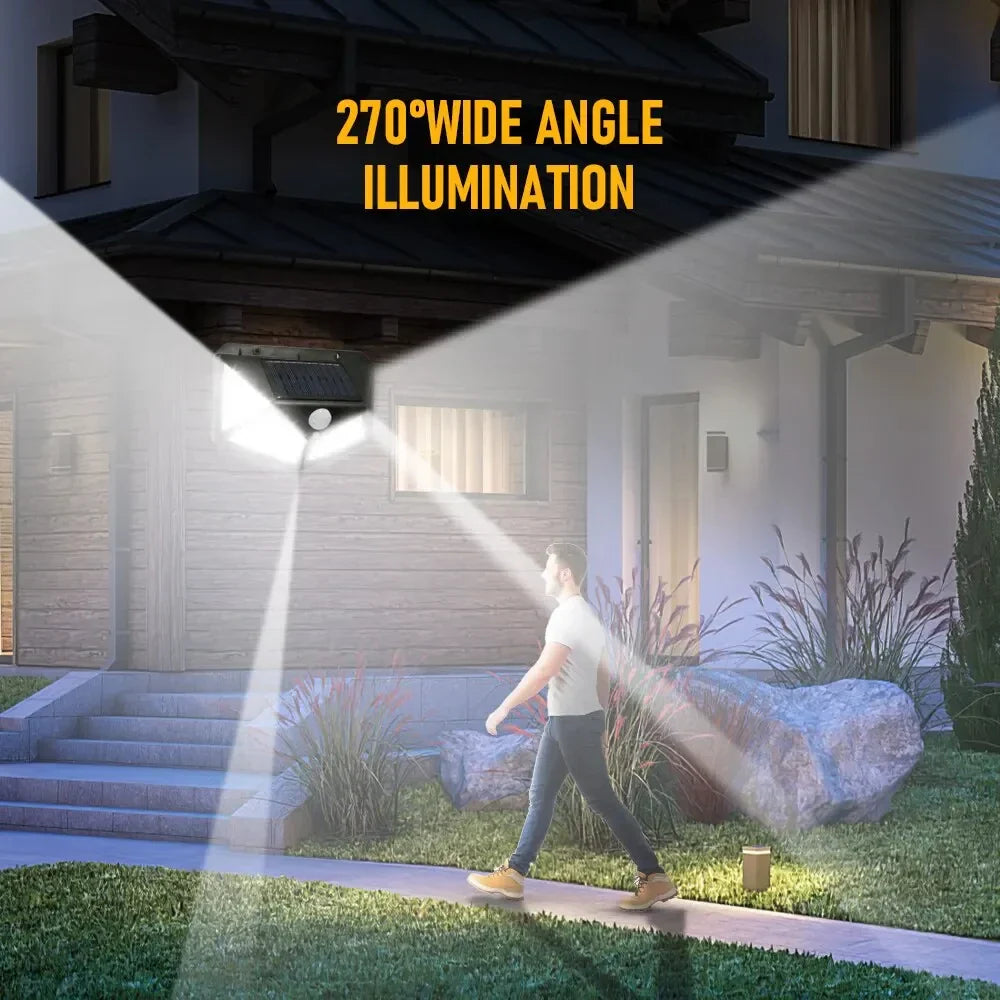 Ultra Bright Outdoor Solar Security Lamps