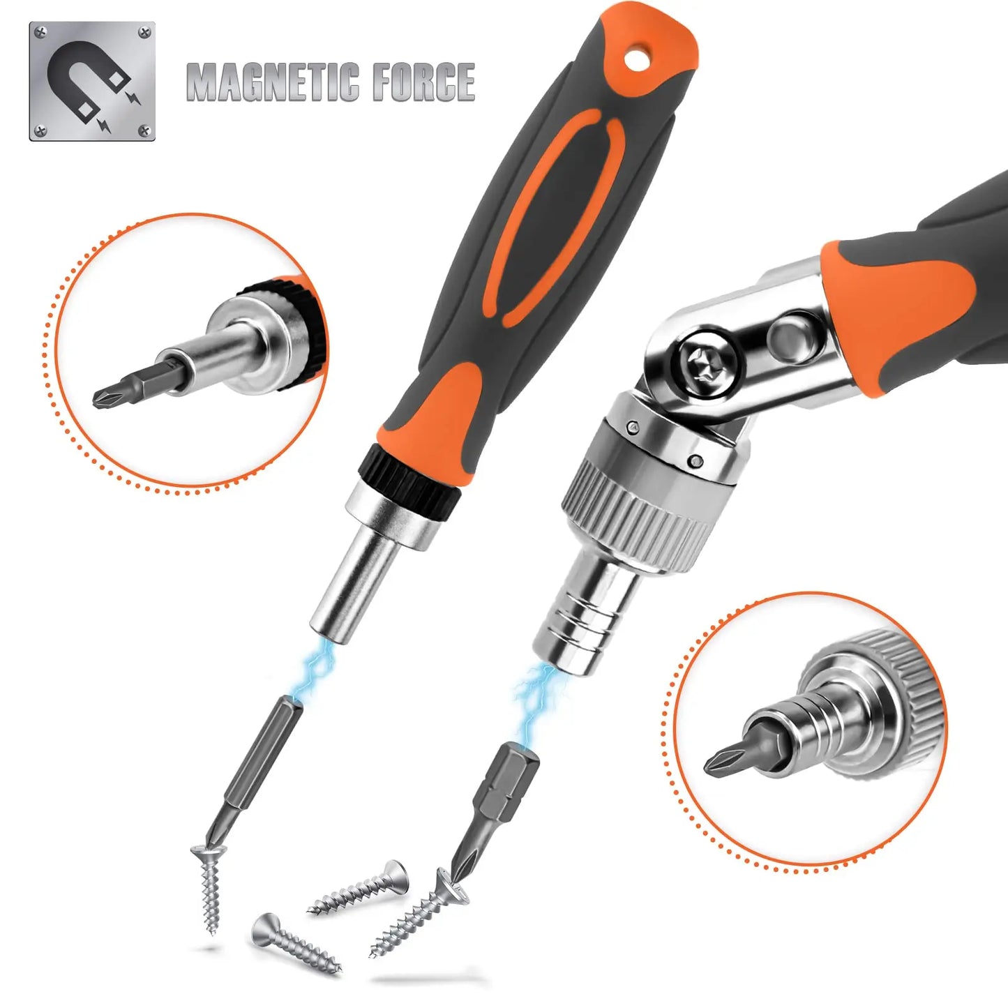 68-in-1 Ratchet Screwdriver Set