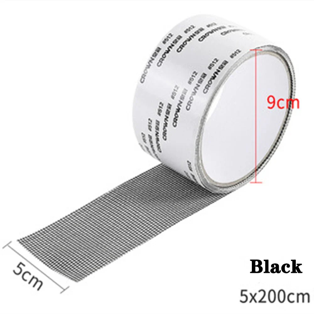 Waterproof Window Screen Repair Tape – Self-Adhesive Anti-Mosquito Mesh Patch