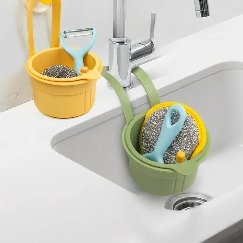 PushClean Self-Cleaning Sink Strainer Basket