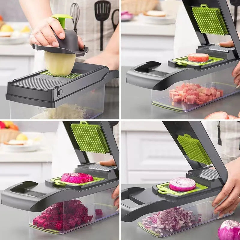 Portable Vegetable Cutter – Multifunctional & Easy to Use