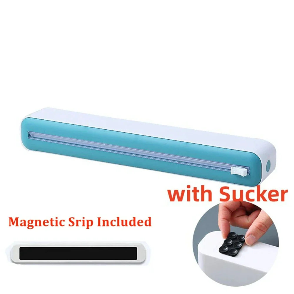WrapEase 2-in-1 Wrap Dispenser – Cling Film & Foil Kitchen Cutter