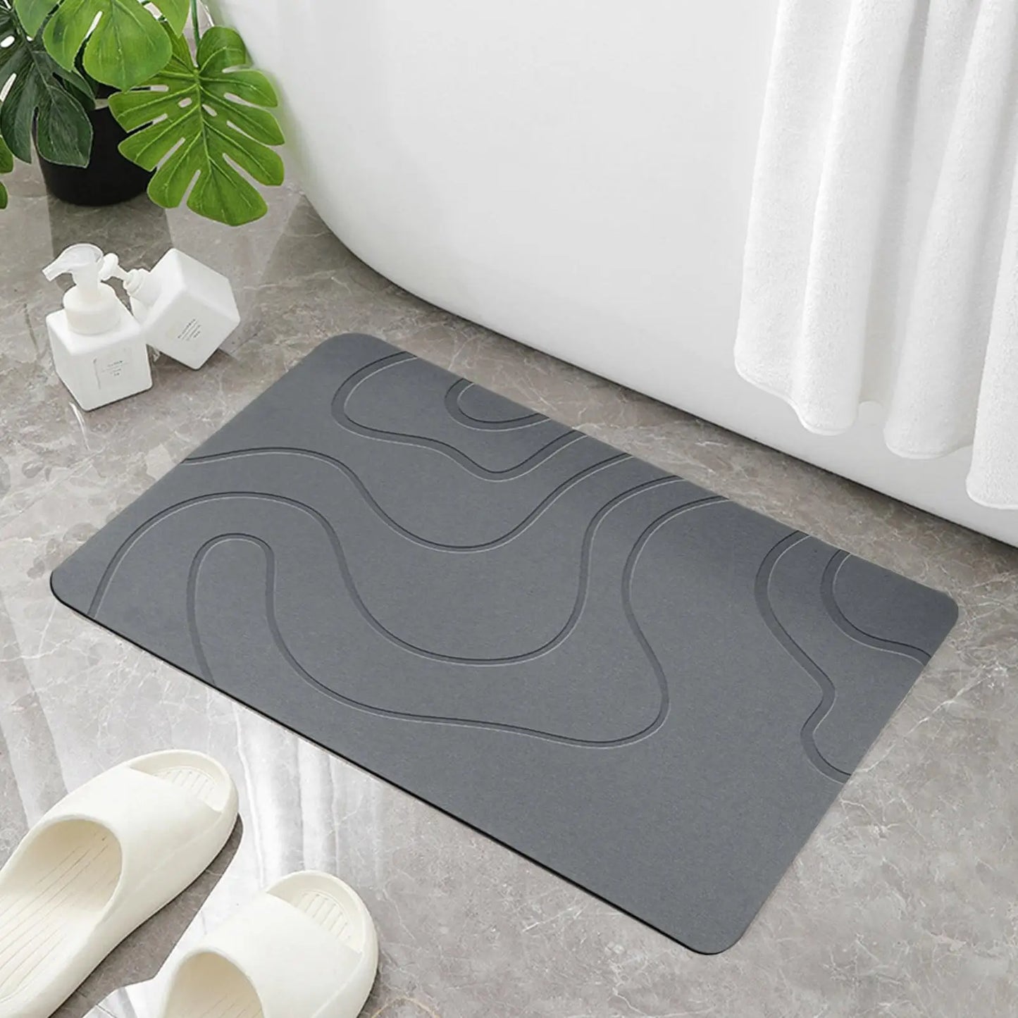 Quick-Dry-Soft Bath Mat
