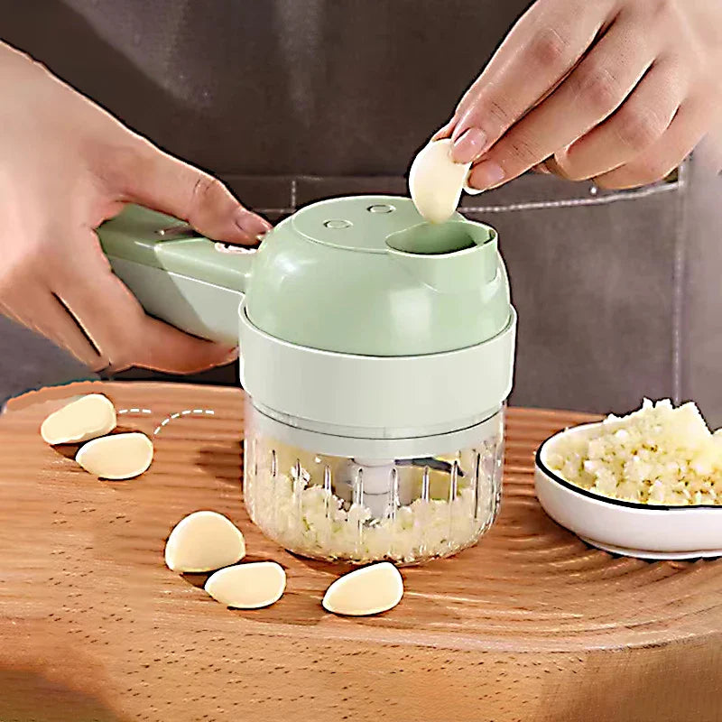 5 in 1 Electric Vegetable Cutter Set