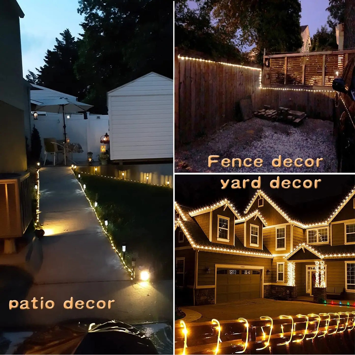 Solar Rope Strip Light – Outdoor Waterproof