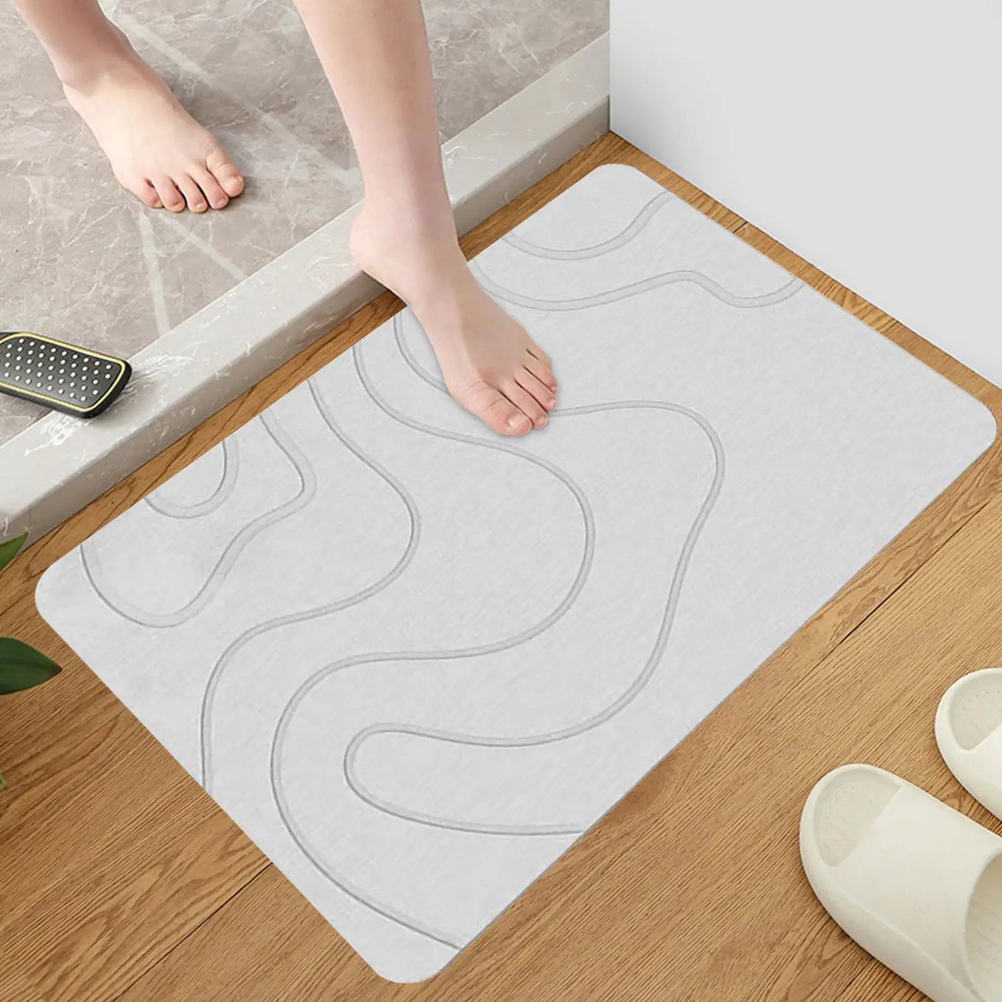 Quick-Dry-Soft Bath Mat