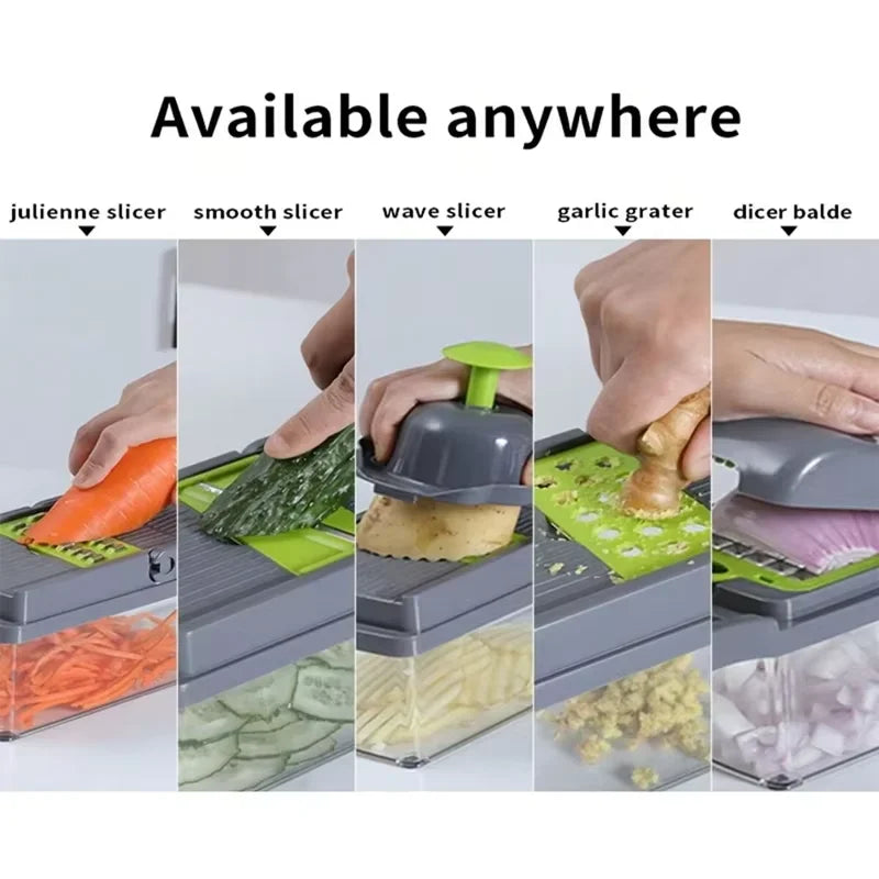 Portable Vegetable Cutter – Multifunctional & Easy to Use