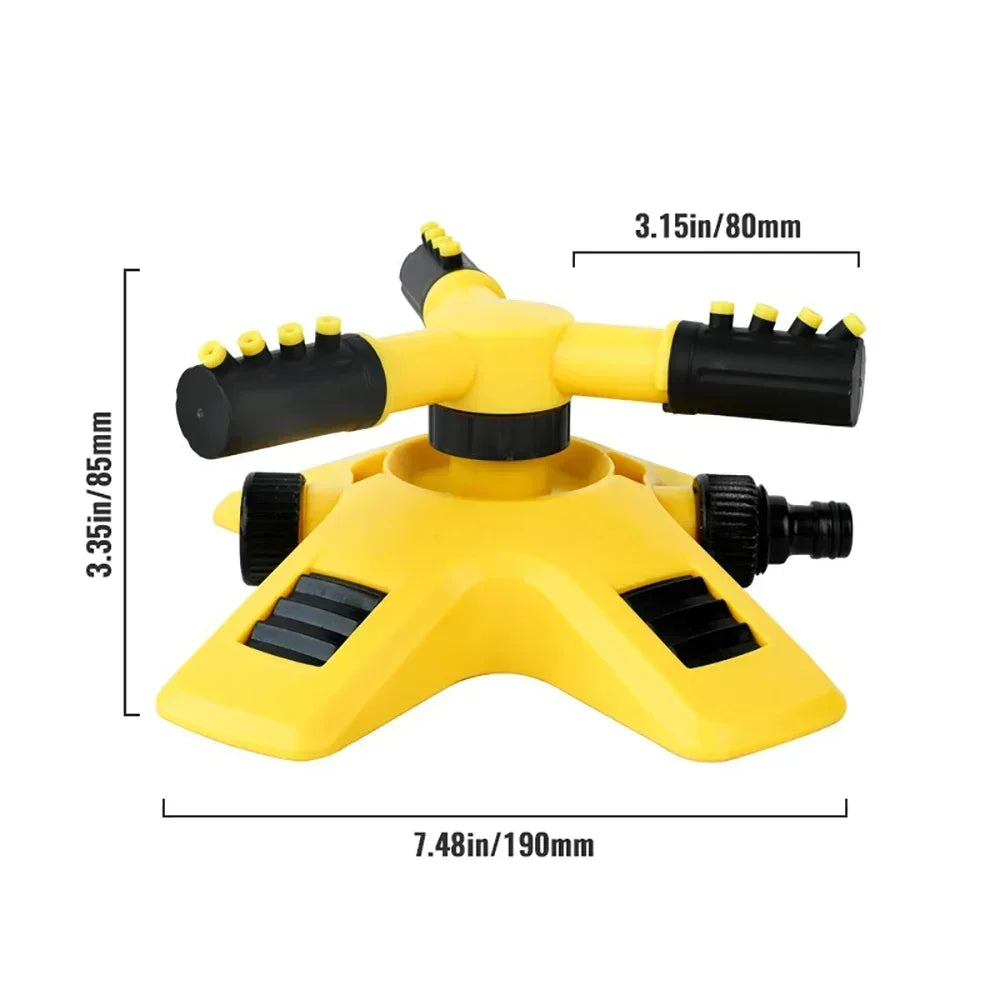 360° Rotating Garden Sprinkler – Automatic
