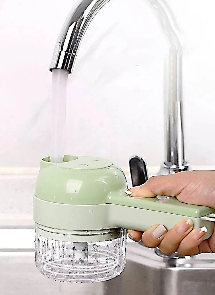 5 in 1 Electric Vegetable Cutter Set