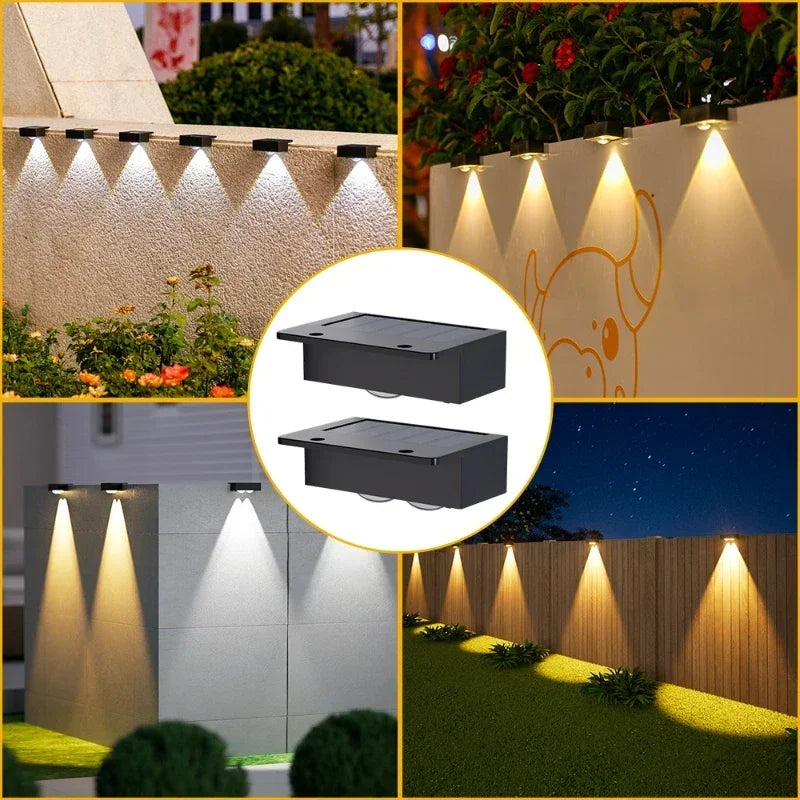 LED Solar Step Lamp – Outdoor Stair & Garden Lights