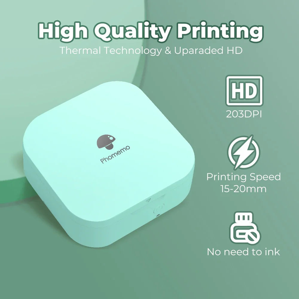 Mini Bluetooth Label Printer