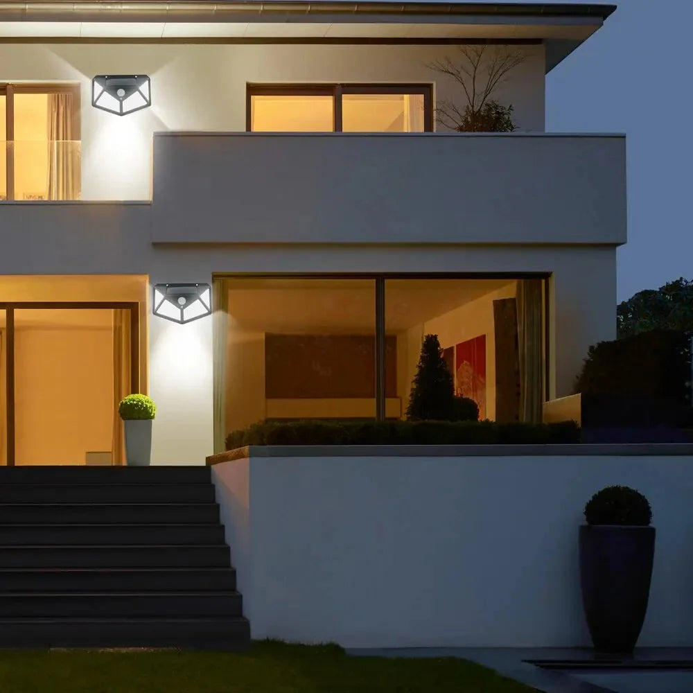 Ultra Bright Outdoor Solar Security Lamps