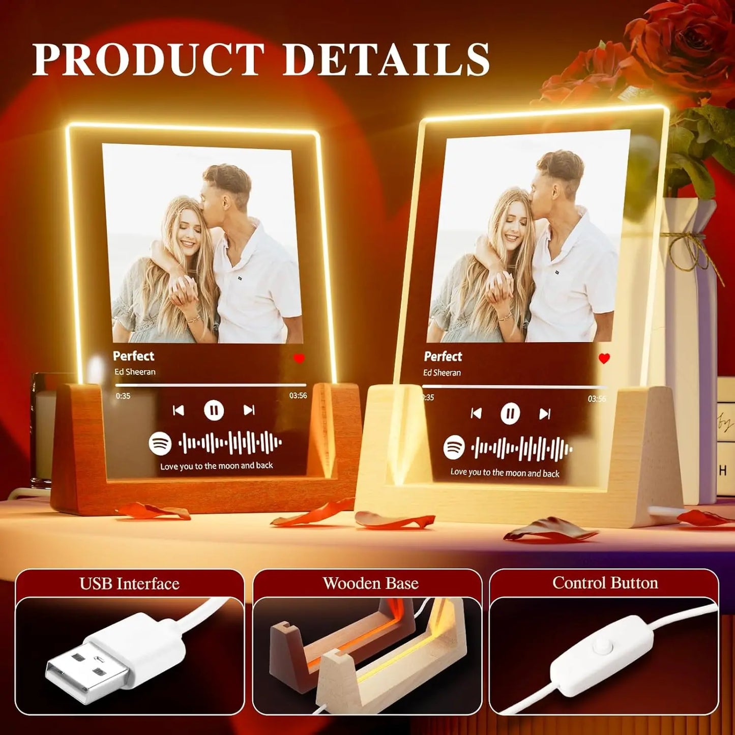 Personalized Spotify Music Lamp