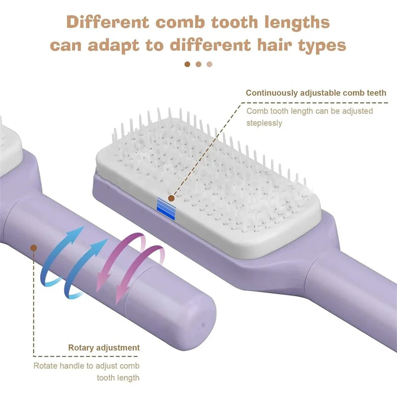 Self-Cleaning Hair Brush & Massage Air Cushion Comb