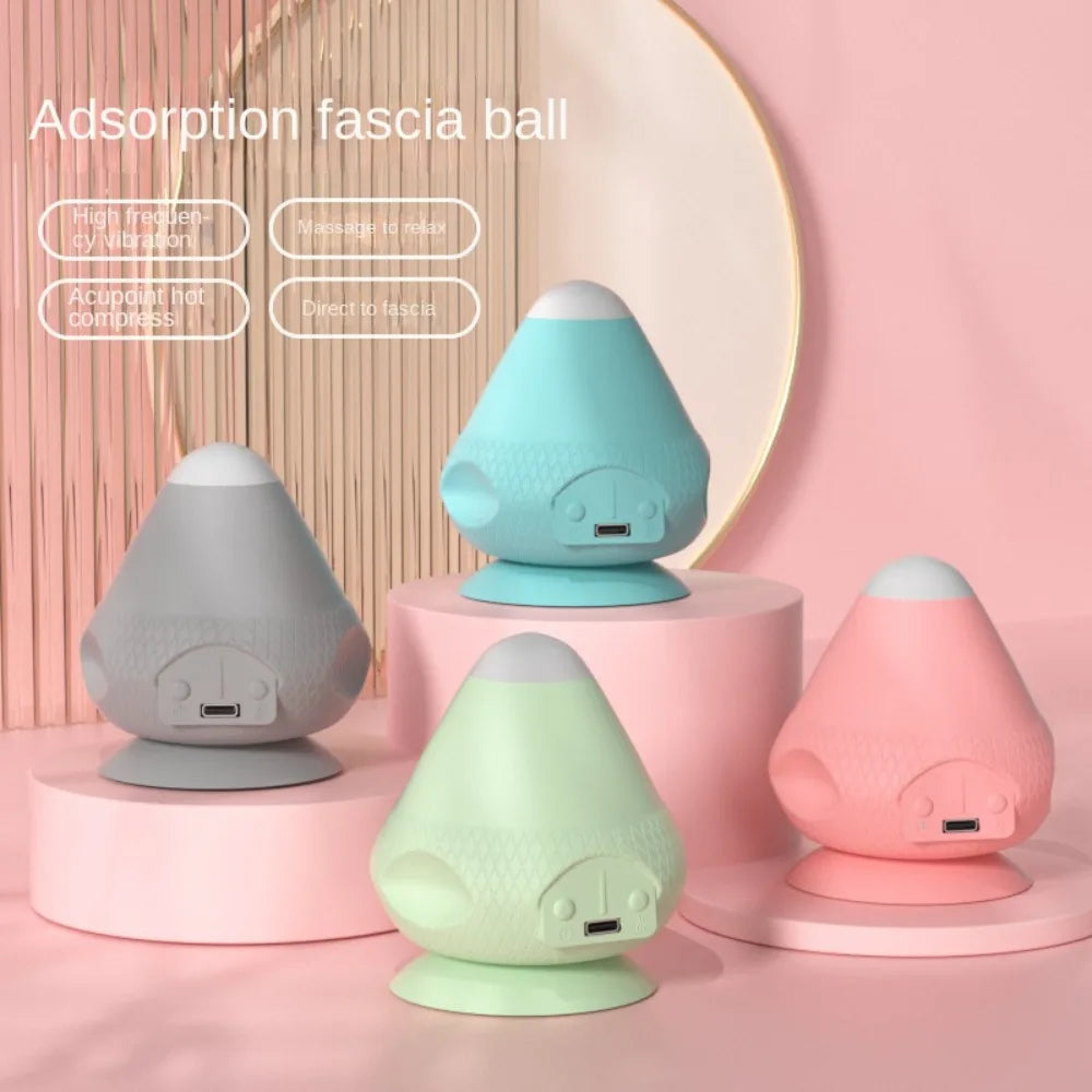 Multifunctional Electric Adsorption Fascia Ball with Suction Cup