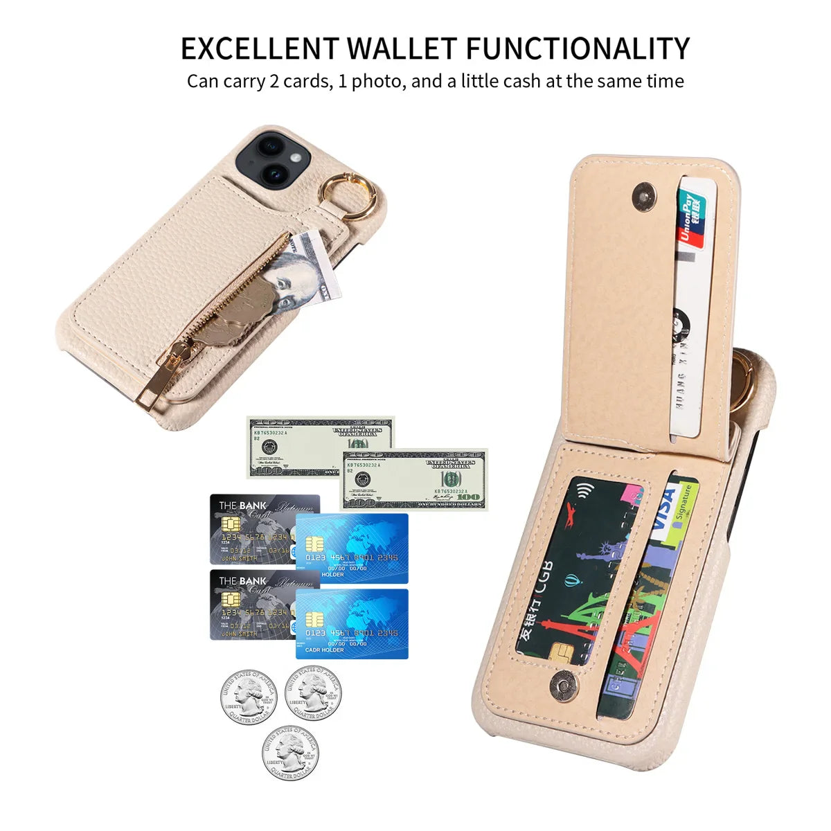 Leather Wallet Case