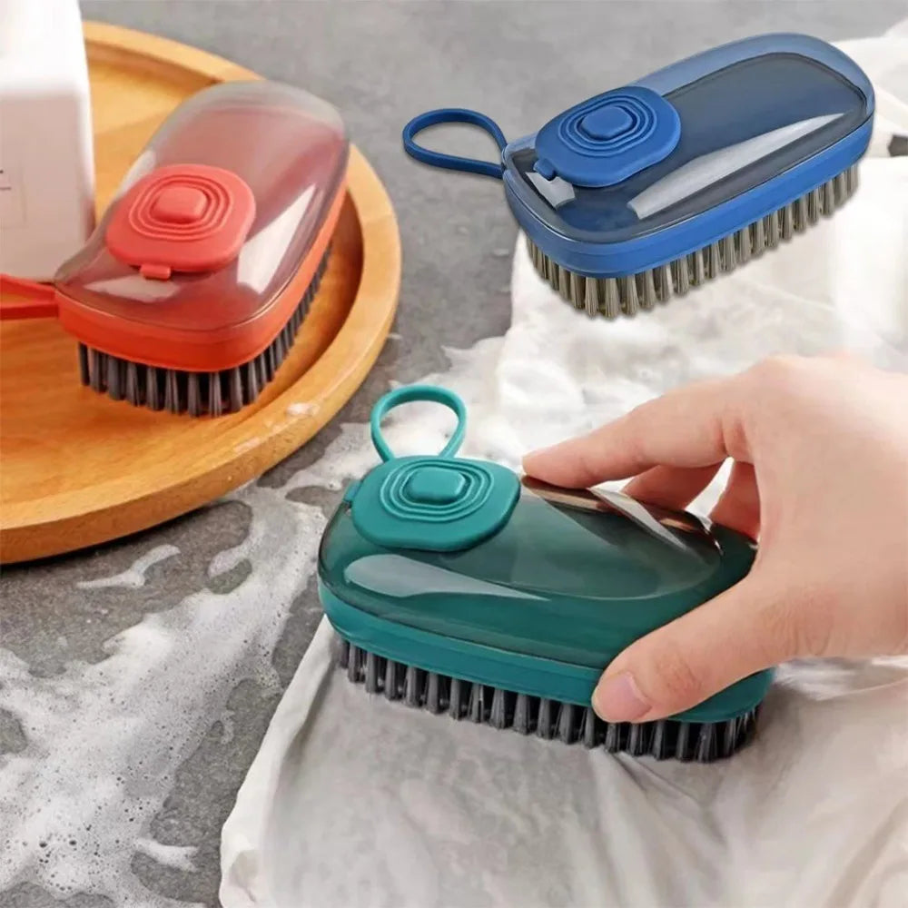 CleanFlow Automatic Soap Brush – Soft Multipurpose Cleaning Tool