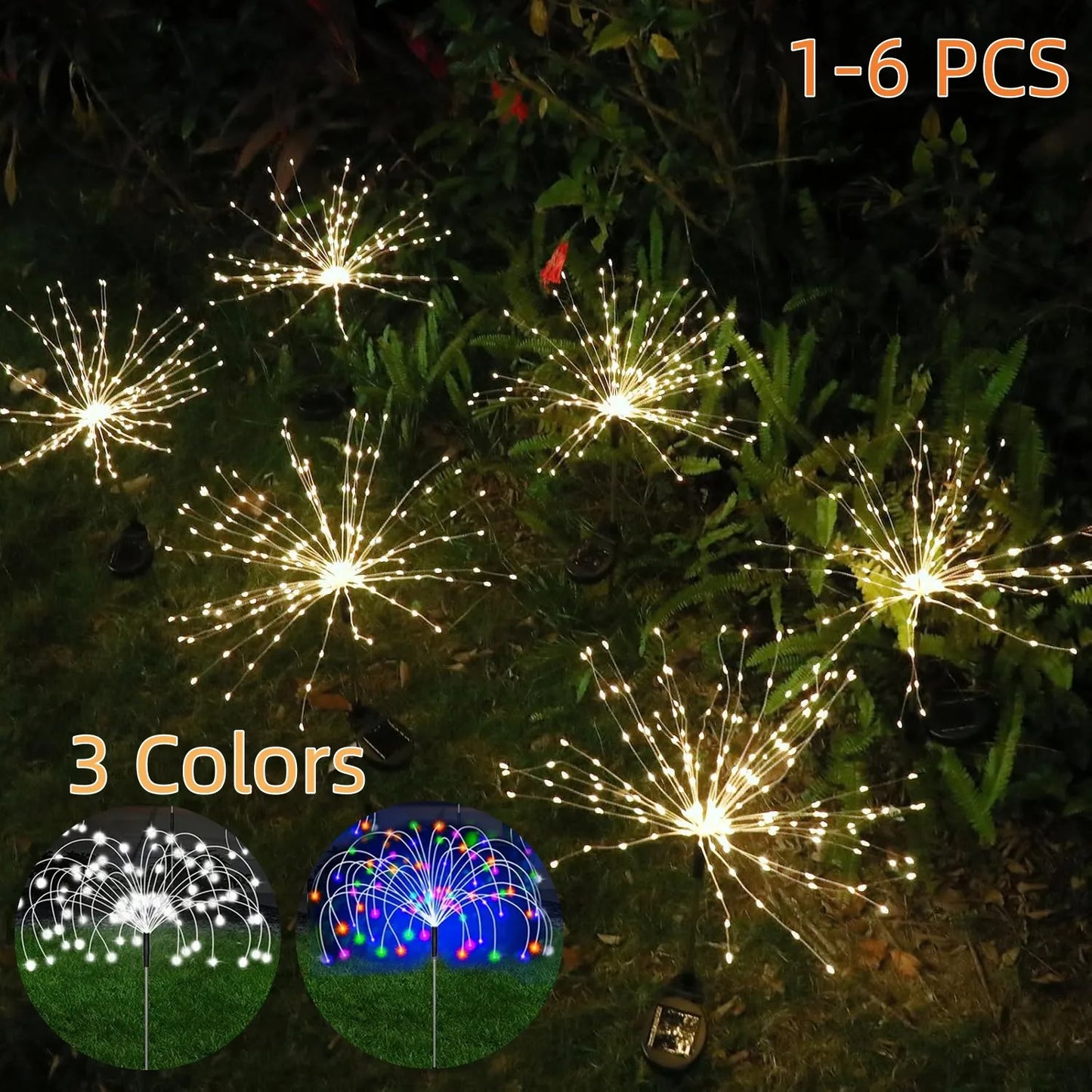 Solar Firework Lights