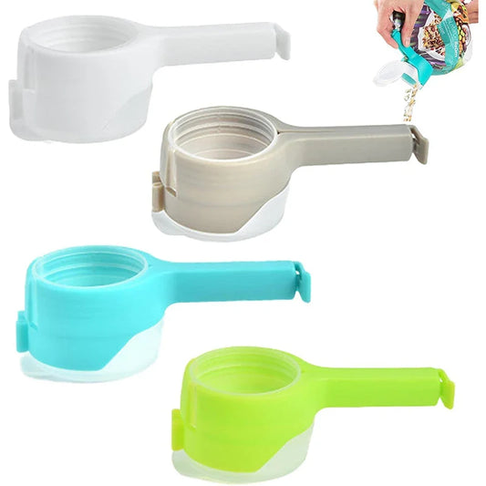 FreshLock Pour-Spout Bag Clips for Food Storage