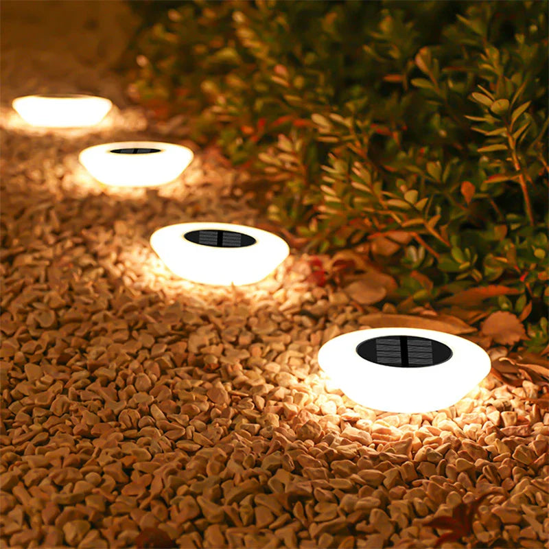 Solar Ground Lights – LED Outdoor Waterproof Floor Lamps