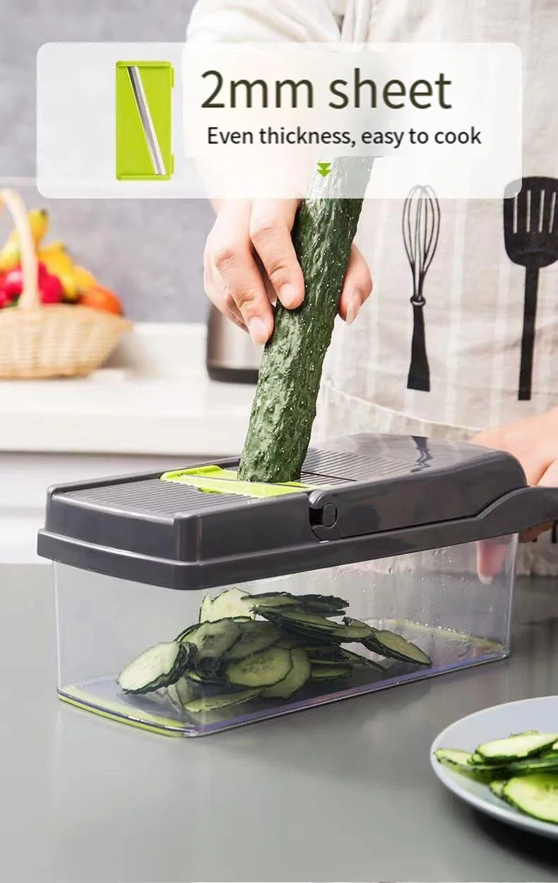 Portable Vegetable Cutter – Multifunctional & Easy to Use