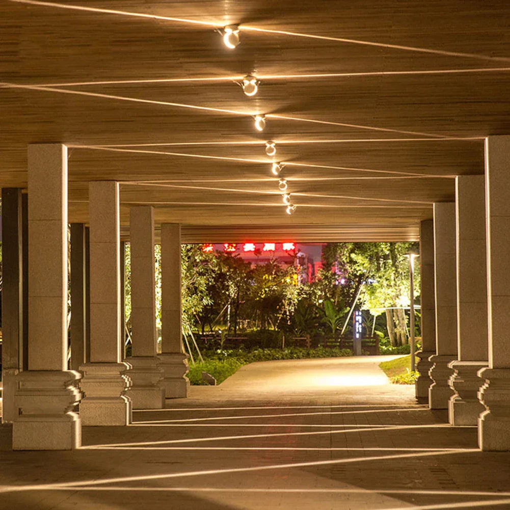 360-Degree Rotating LED Wall Light