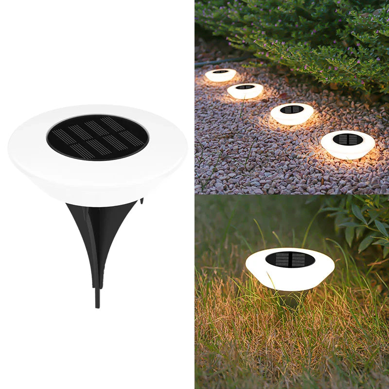 Solar Ground Lights – LED Outdoor Waterproof Floor Lamps