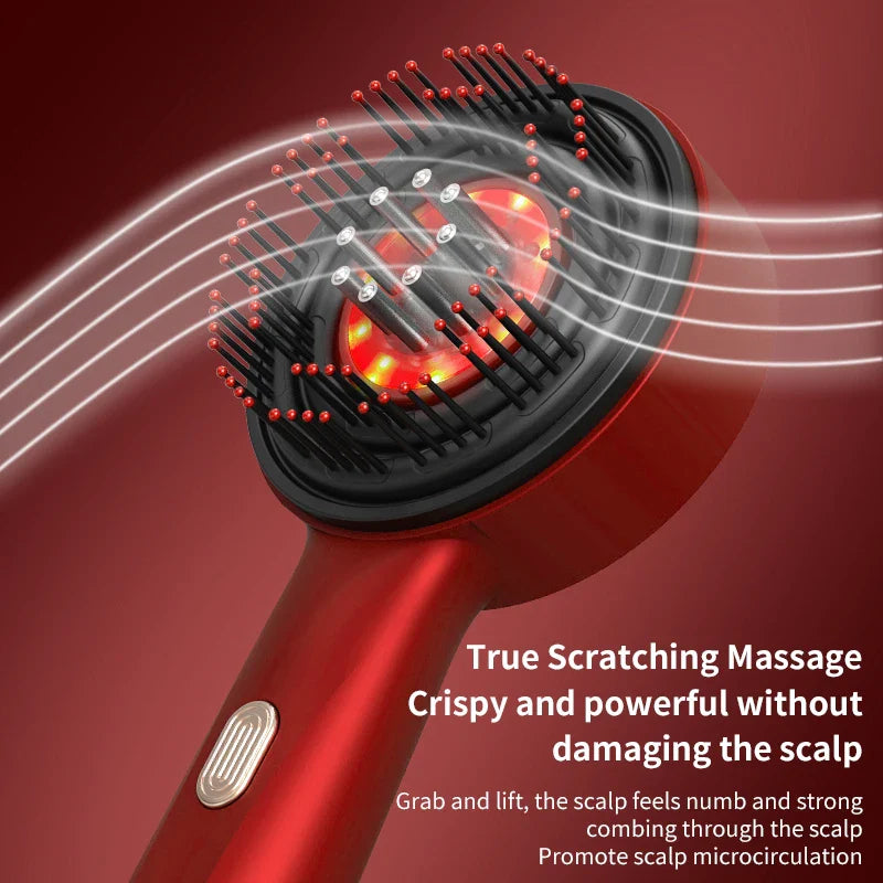 Electric Scalp Massager & Hair Growth Comb