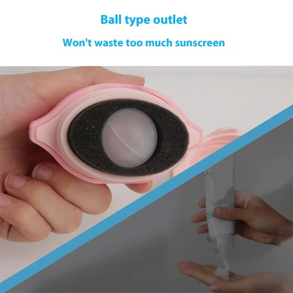 Refillable Silicone Sunscreen Applicator