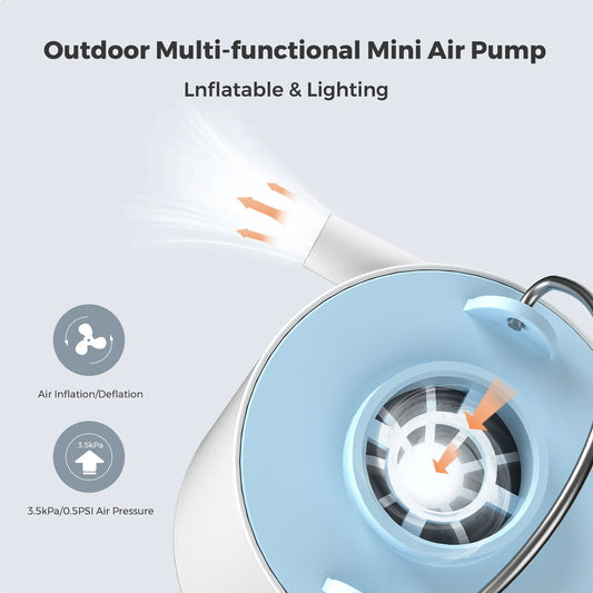 AirPro Mini Pump - Ultra-Compact Beach & Travel Air Pump