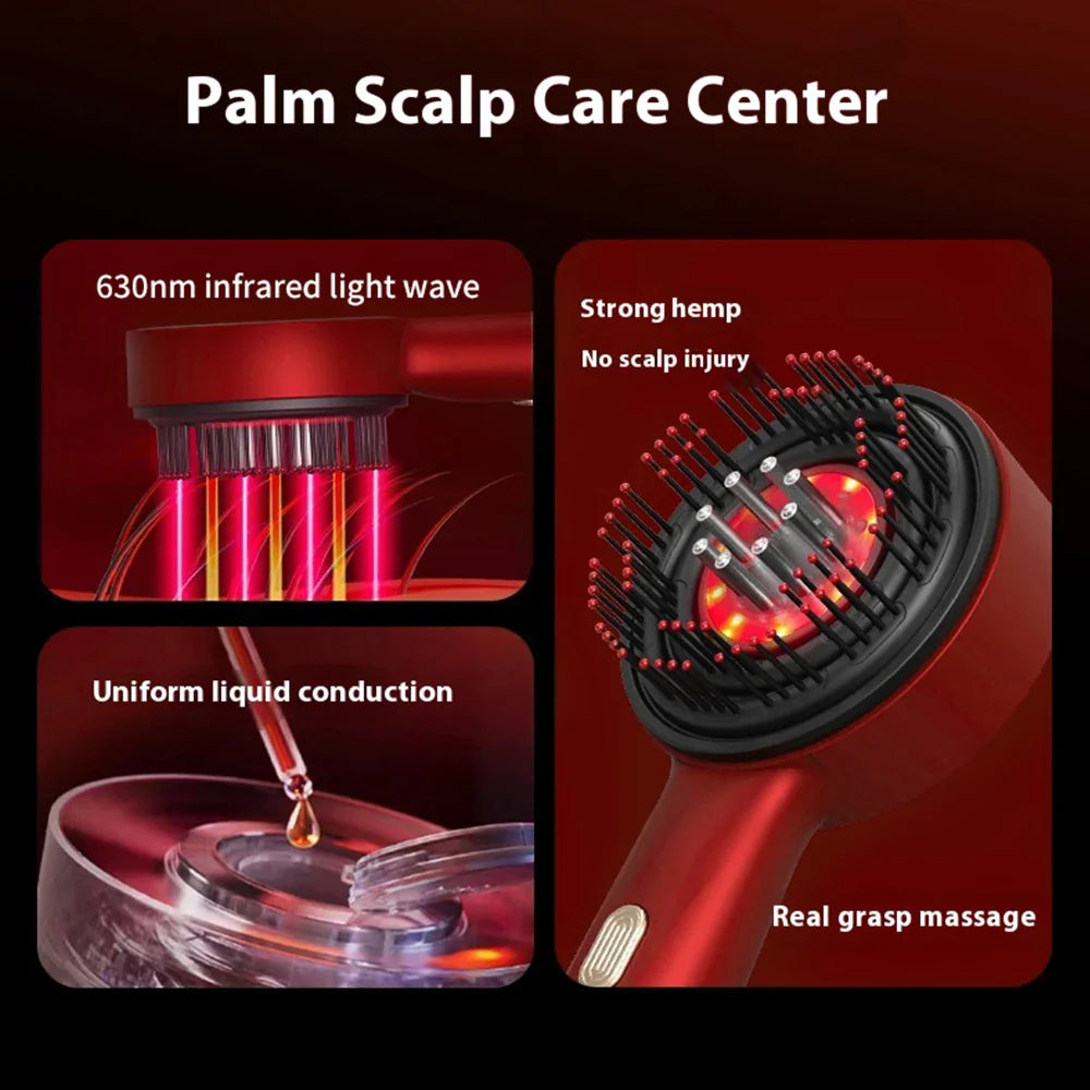 Electric Scalp Massager & Hair Growth Comb